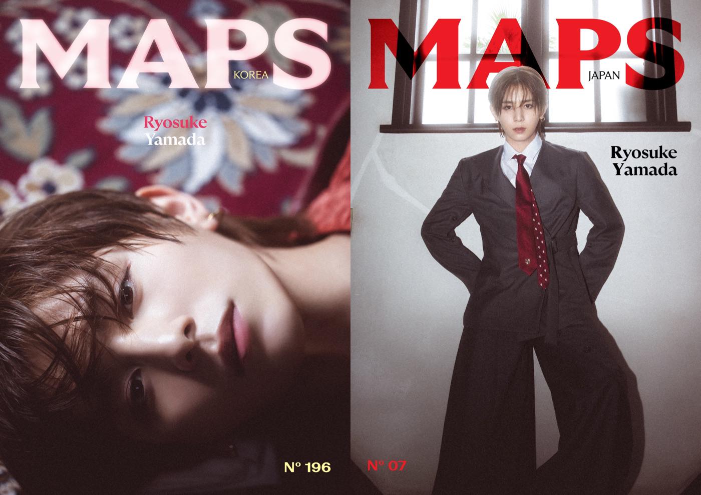 山田涼介がグローバルファッションマガジン『MAPS』の表紙に初登場！誌面には10Pに渡るファッションポートレートも - 画像一覧（1/4）