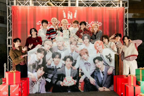 【レポート】INI「THE WINTER MAGIC」がフラゲ日で90万枚超え！リリースイベントでファンとお祝い