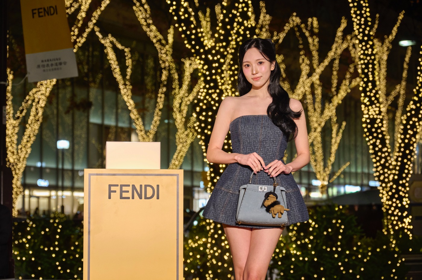 TWICE・MINA、イルミネーション点灯式に登場！「今日が一番の思い出になるんじゃないかな」