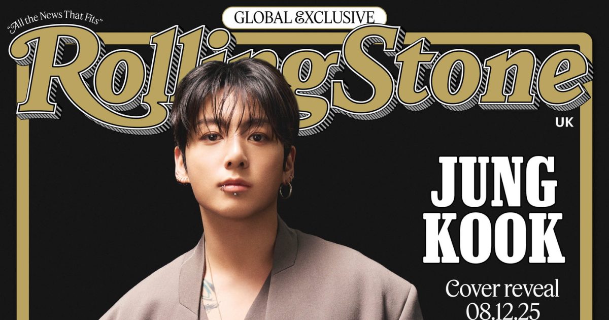 BTS JUNG KOOK『Rolling Stone』グローバル版デジタル＆日英韓版雑誌の