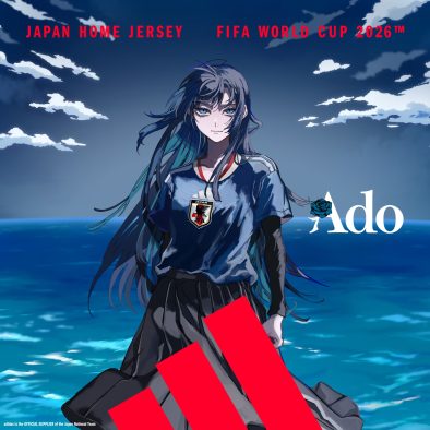 Ado「アディダス サッカー日本代表 2026 ユニフォーム」クリエイティブパートナー＆ユニフォームソング制作決定