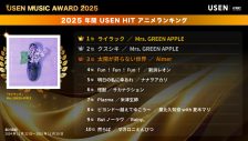 ミセスが4冠獲得！『USEN MUSIC AWARD 2025』J-POP部門1位はMrs. GREEN APPLE「ライラック」 - 画像一覧（11/12）