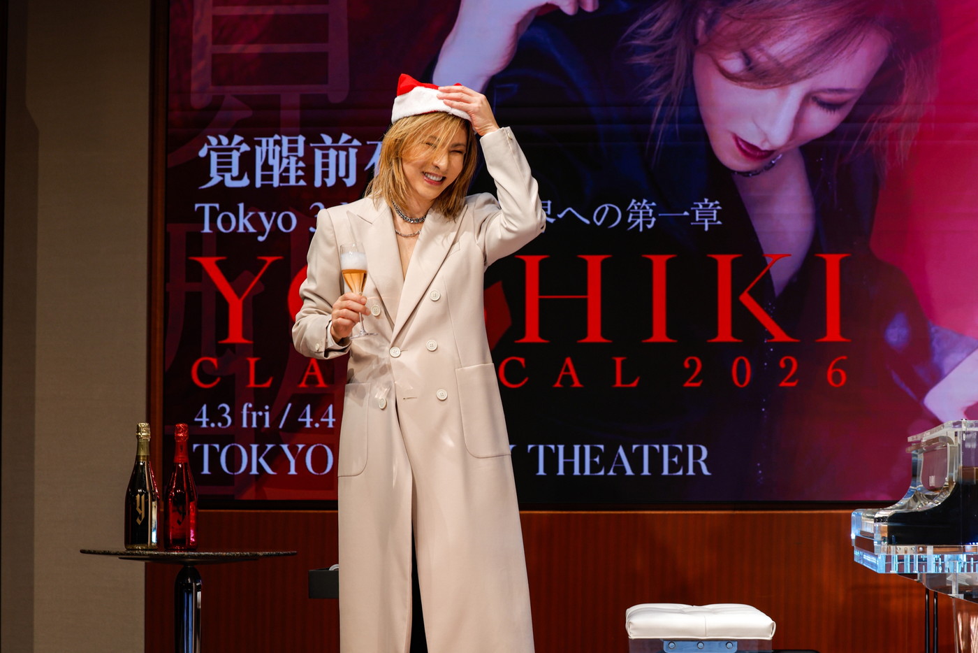 【レポート】YOSHIKI、完全復帰を宣言！『YOSHIKI CLASSICAL 2026 覚醒前夜』の開催を発表