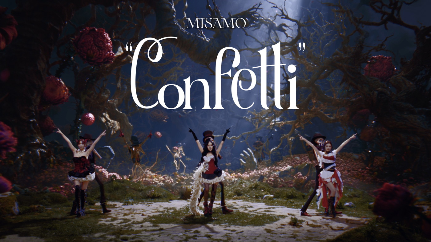 MISAMOアルバムタイトル曲「Confetti」配信スタート！メンバーが様々なキャラクターを演じ分けたMVも公開