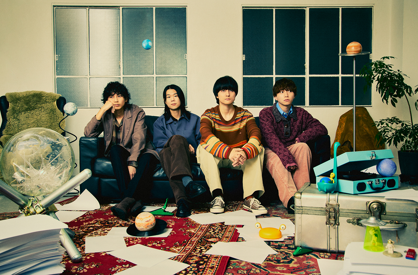 ハンブレッダーズ、新アルバムより「恋の段落」を先行配信！「大切な人の結婚式の為に作った曲」（ムツムロ アキラ）