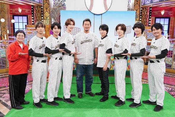 櫻井翔がアキラ100%のお盆芸に初挑戦！『Golden SixTONES』で櫻井翔＆中田翔の“ダブル翔”が大暴れ