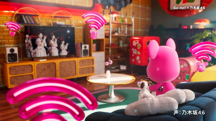 乃木坂46のパフォーマンスに“感動モモ”が涙を流す！So-net新TVCM 感動モモ『乃木坂46で感動！篇』公開