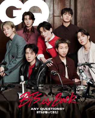 BTSが7人揃って『GQ JAPAN』特別表紙版カバーに登場！メンバーが胸の内を熱く語る