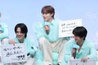 【レポート】JO1“Sorule（ソルレ）”新CM発表会に登壇！白岩瑠姫がメンバーNo.1のやわらか髪をアピール - 画像一覧（6/28）