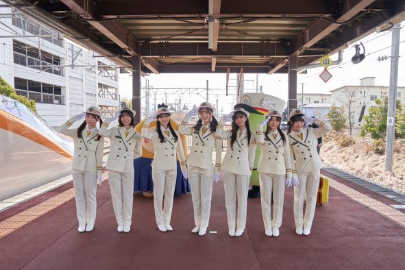 【レポート】22/7、JR天童駅の一日駅長に就任！「7人も駅長がいる駅は世界で唯一なのでは」（河瀬詩）