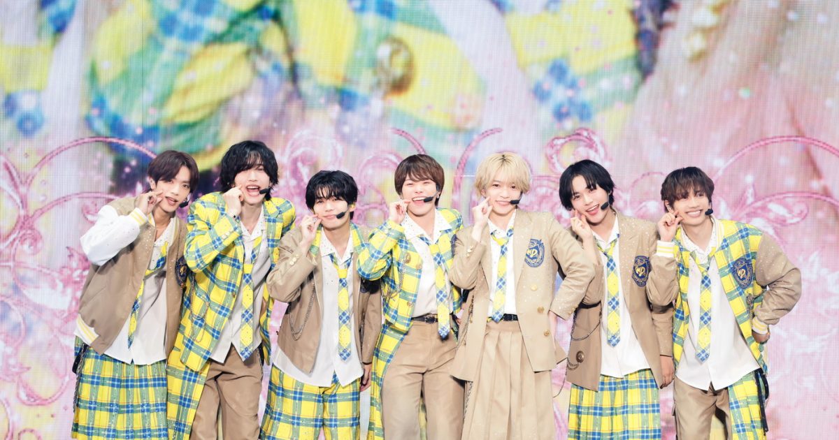 なにわ男子、Blu-ray＆DVD『LIVE TOUR 2025 'BON BON VOYAGE