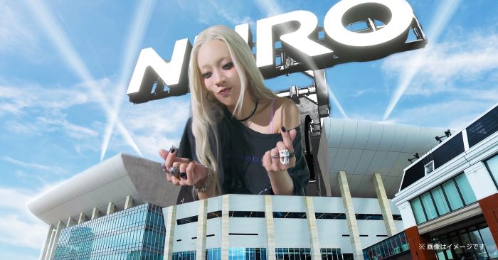 巨大“3Dちゃんみな”が、都市型フェス『CENTRAL』来場者を指ハートでお出迎え