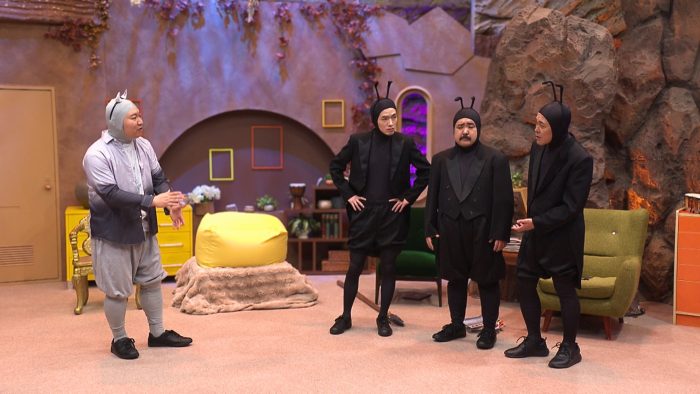 深澤辰哉、有田哲平主演のシチュエーションコメディ『アリフォルニア』で労働の素晴らしさを説く“働き者のハタラキアリ”を熱演