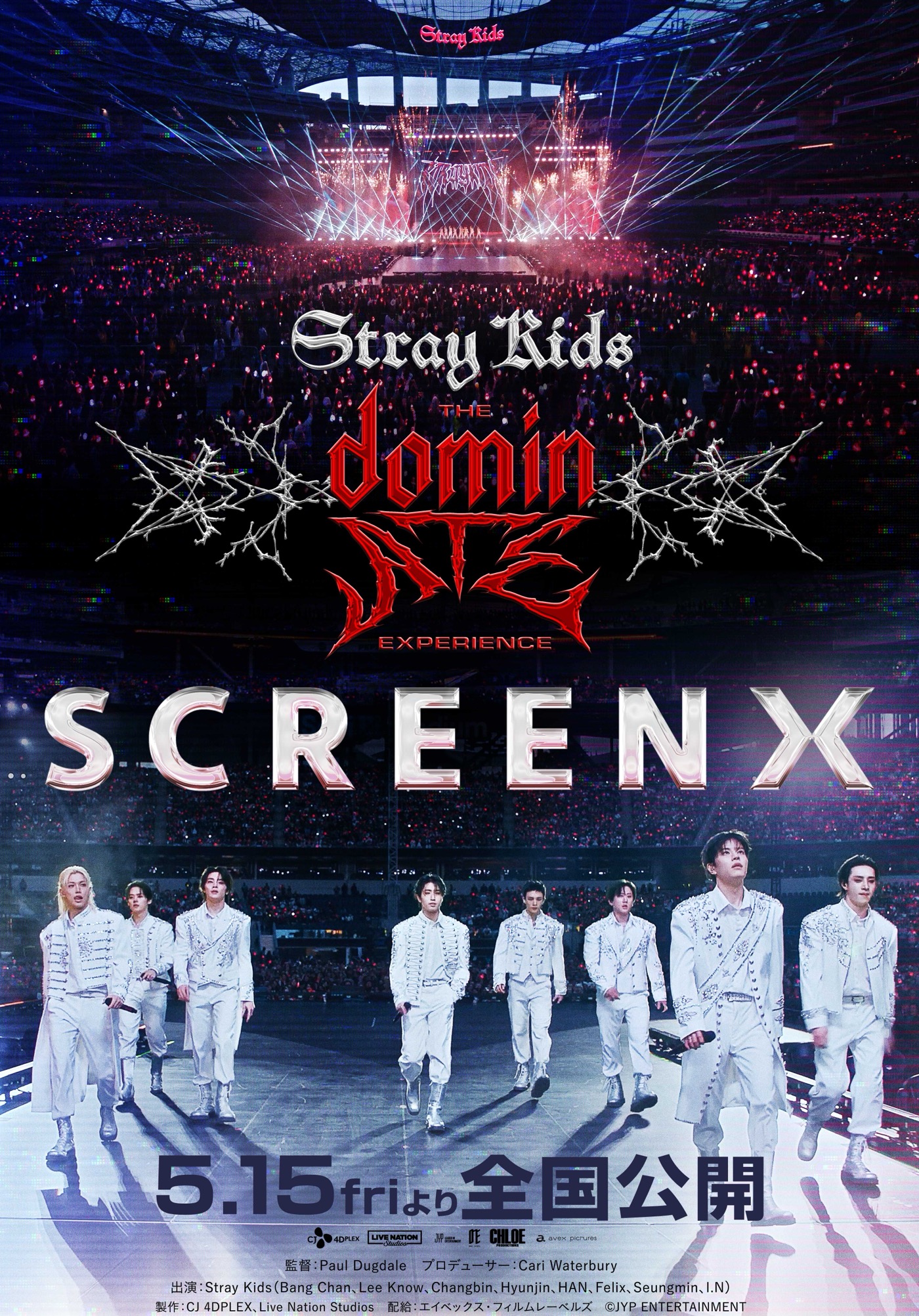 Stray Kids初のライブドキュメンタリー映画『Stray Kids : The dominATE Experience』【SCREENX】予告映像解禁 - 画像一覧（3/3）