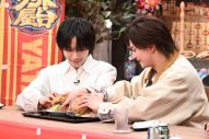 大西流星（なにわ男子）、浮所飛貴・佐藤龍我（ACEes）『サンド屋台』でグルメトーク - 画像一覧（3/8）