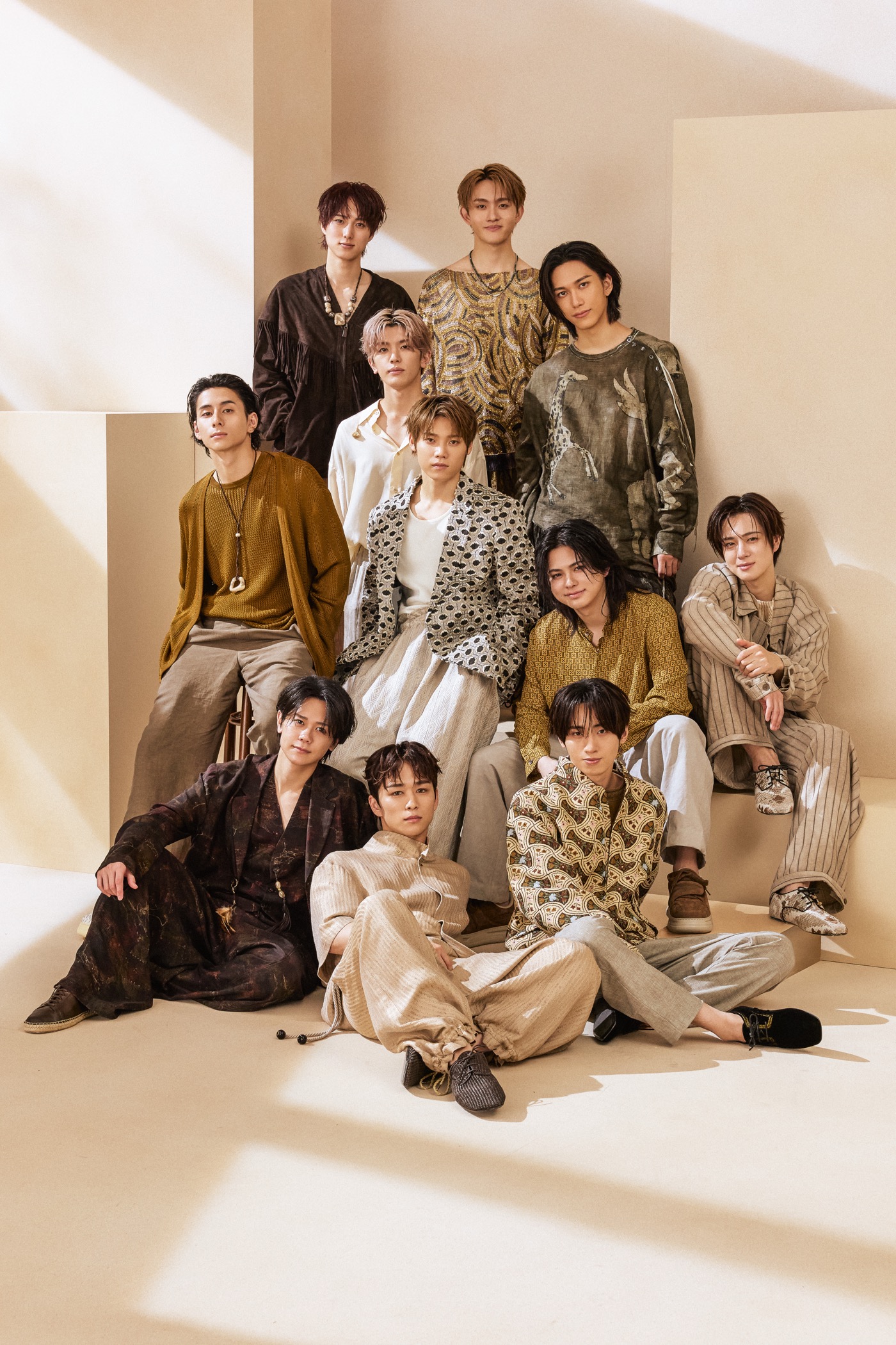 INI、アルマーニとコラボした初の全編英語歌詞「Sand Castle」配信決定！アートワークは池﨑理人が描き下ろし