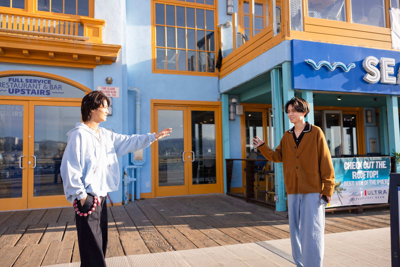 キンプリ初のトラベルバラエティ『King & Princeがまちあわせ in LA』メッセージ映像＆先行カット公開！「ふたりの絆が試される内容」