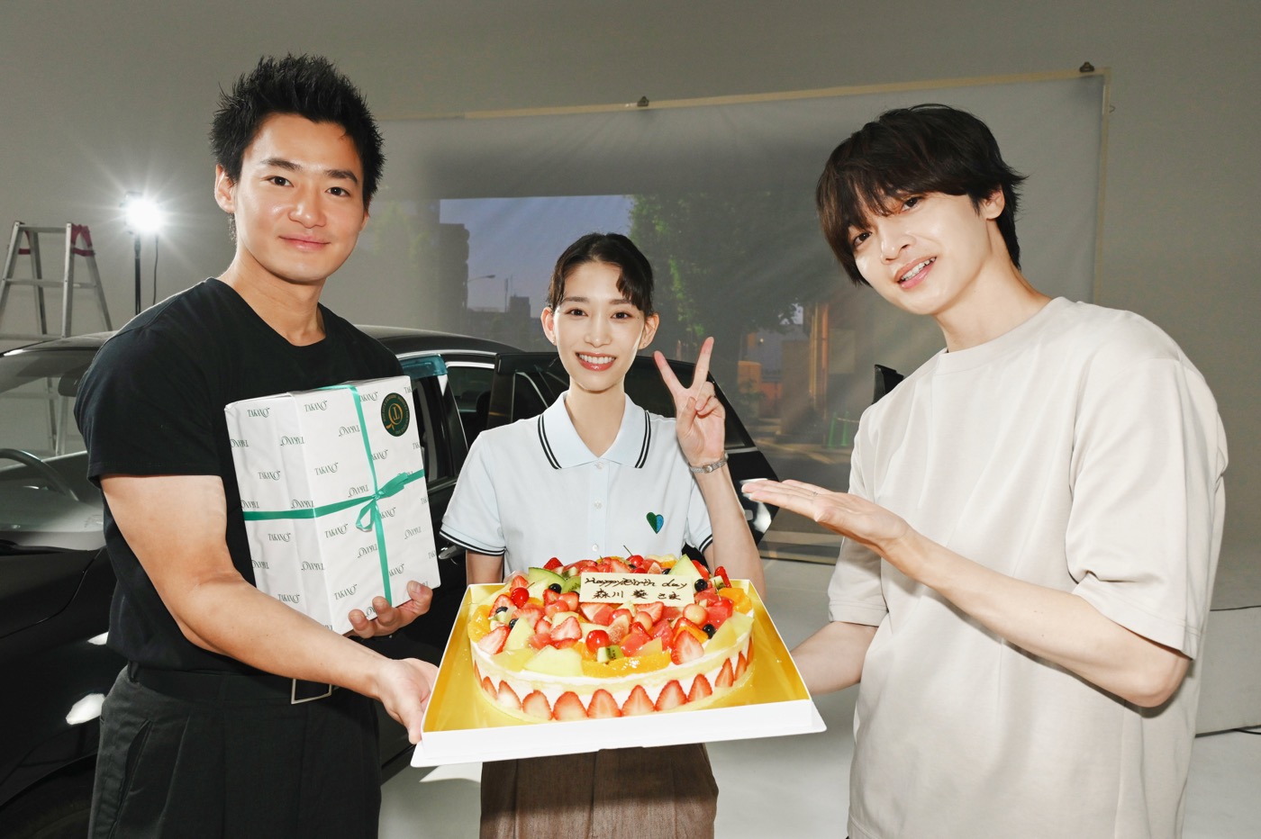 玉森裕太主演ドラマ『マイ・フィクション』撮影現場は誕生日ラッシュ！第1話鑑賞会にキスマイの“ニカ玉”が登場