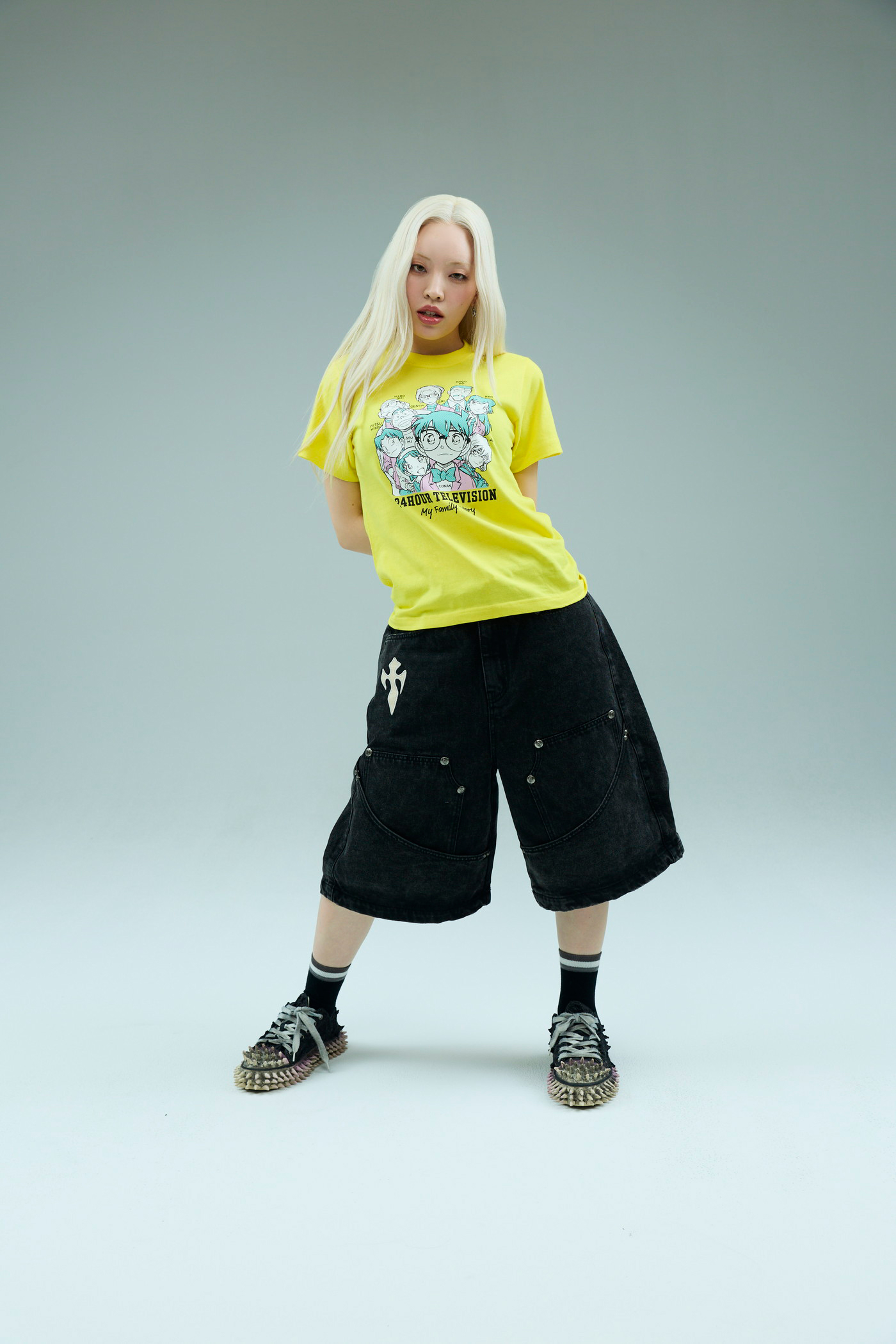 ちゃんみな『24時間テレビ』チャリTシャツ着用ビジュアル公開！『名探偵コナン』愛も語る