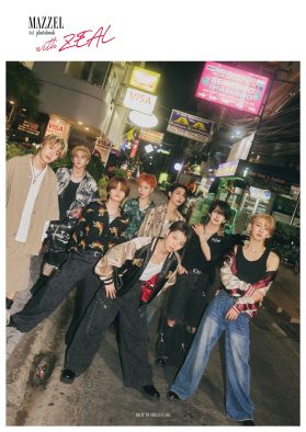 MAZZEL初写真集より、パタヤの路地裏で撮影した第2弾中面先行カット3点解禁