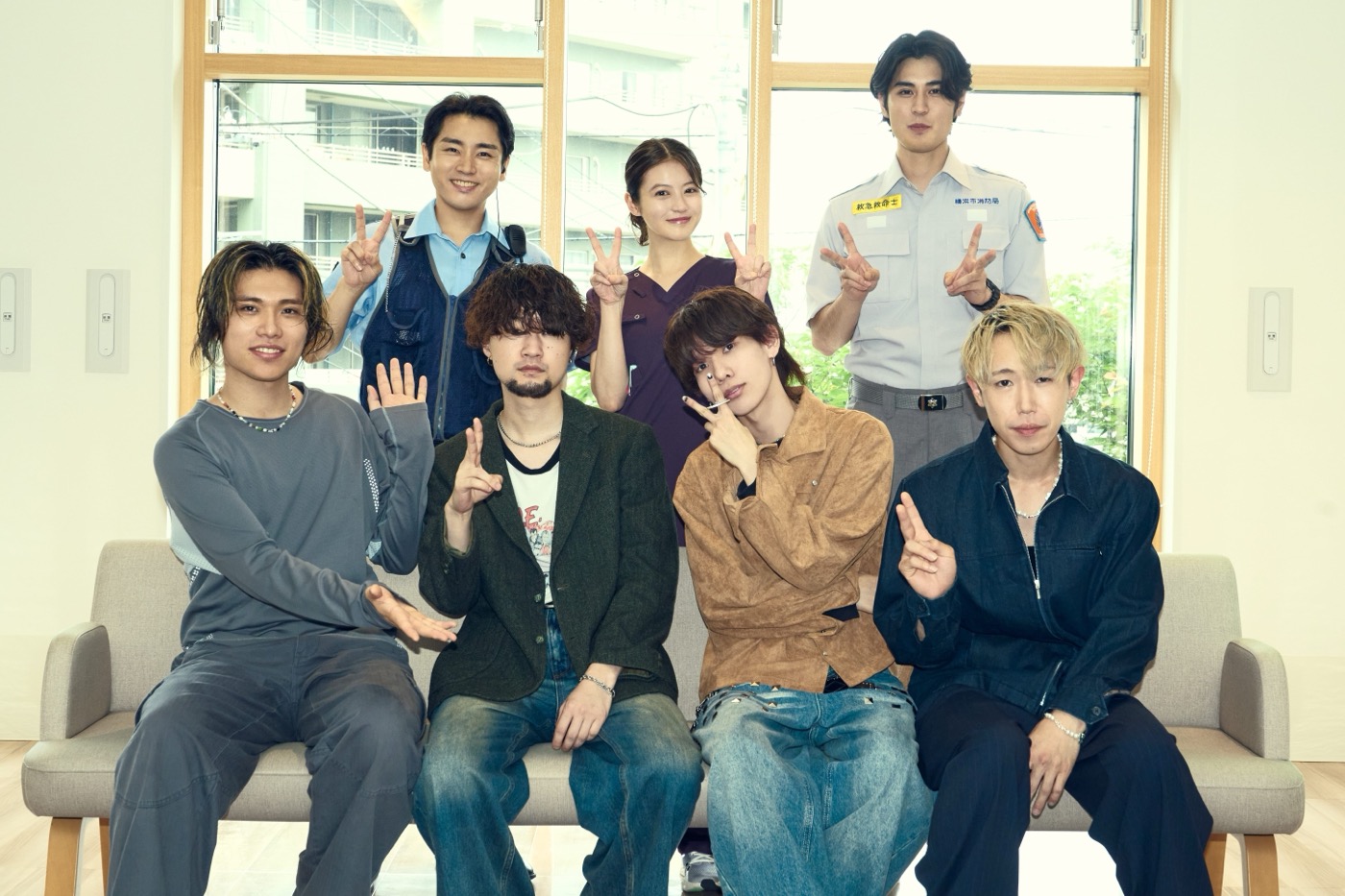 BILLY BOOが主題歌を担当する今田美桜主演ドラマ『クロスロード ～救命救急の約束～』撮影現場を初訪問
