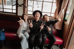 桜井日奈子＆日穏（STARGLOW・KANON）主演映画『死神バーバー』よりオフショット13点＆メイキング映像公開