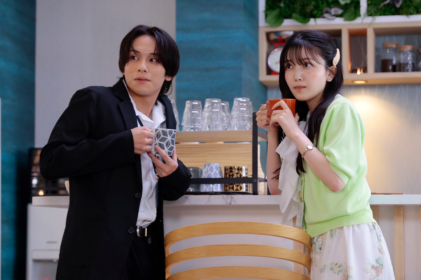 松村北斗主演ドラマ『告白－25年目の秘密－』若手社員を演じる久保史緒里・山下幸輝が見どころを語る