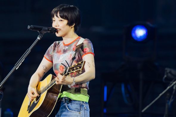 【ライブレポート】あいみょん、甲子園での10周年凱旋ライブが大盛況！「改めまして、兵庫県西宮市出身、シンガーソングライター・あいみょんです！」