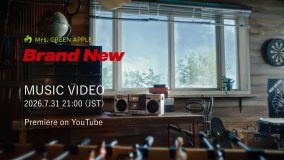 Mrs. GREEN APPLE新曲「Brand New」MVプレミア公開決定！映画『スパイダーマン：BND』日本版主題歌
