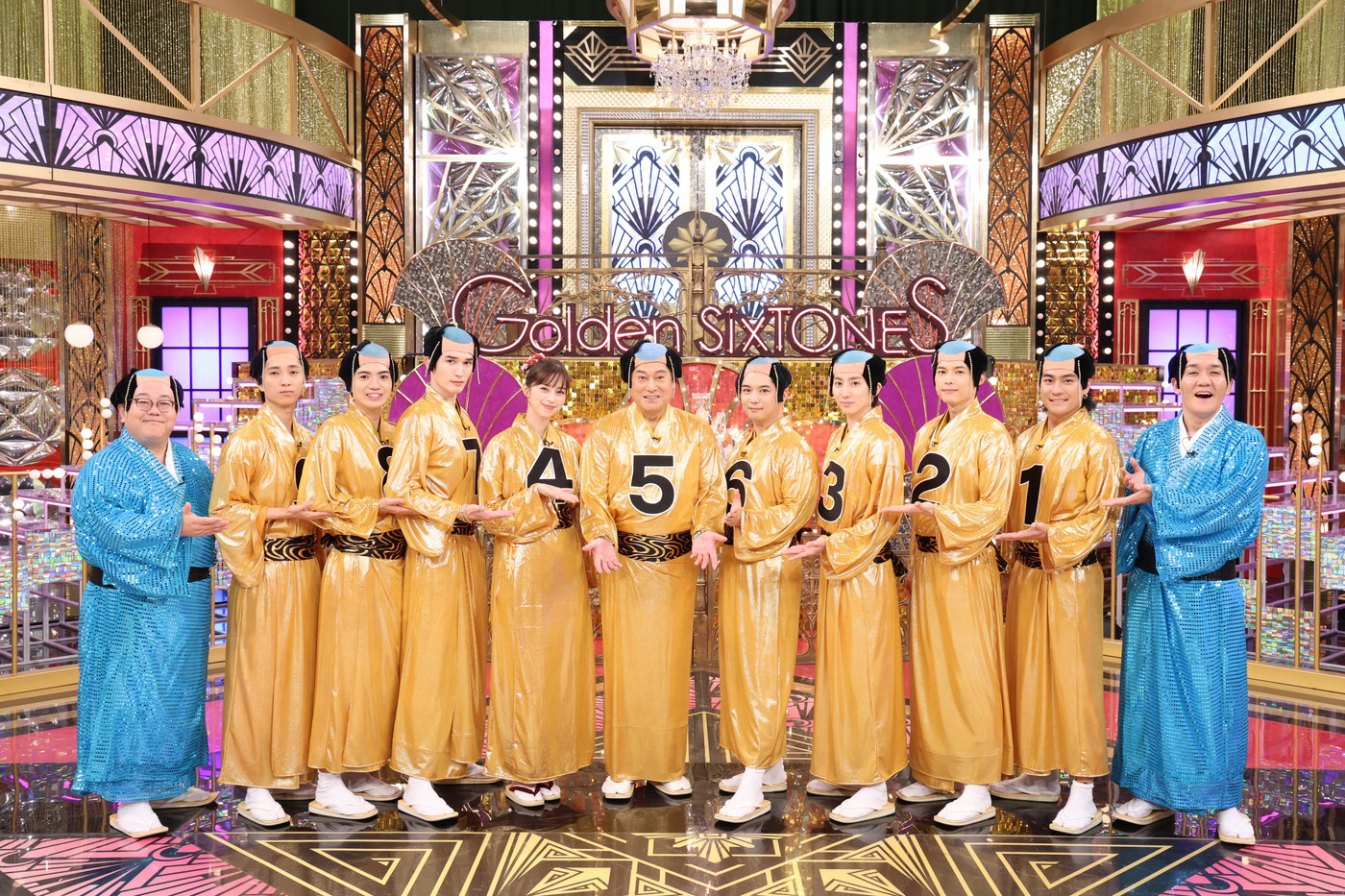 『Golden SixTONES』名物「マツケンナンバー」に本家・松平健が初参戦！中条あやみの暴走にSixTONESも戦慄