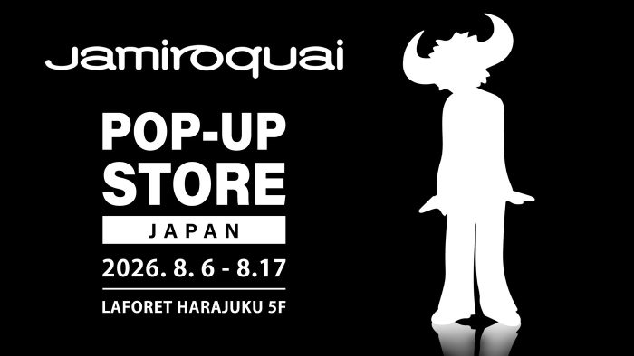 ジャミロクワイ『SUMMER SONIC 2026』での来日を記念したポップアップストアが開催決定