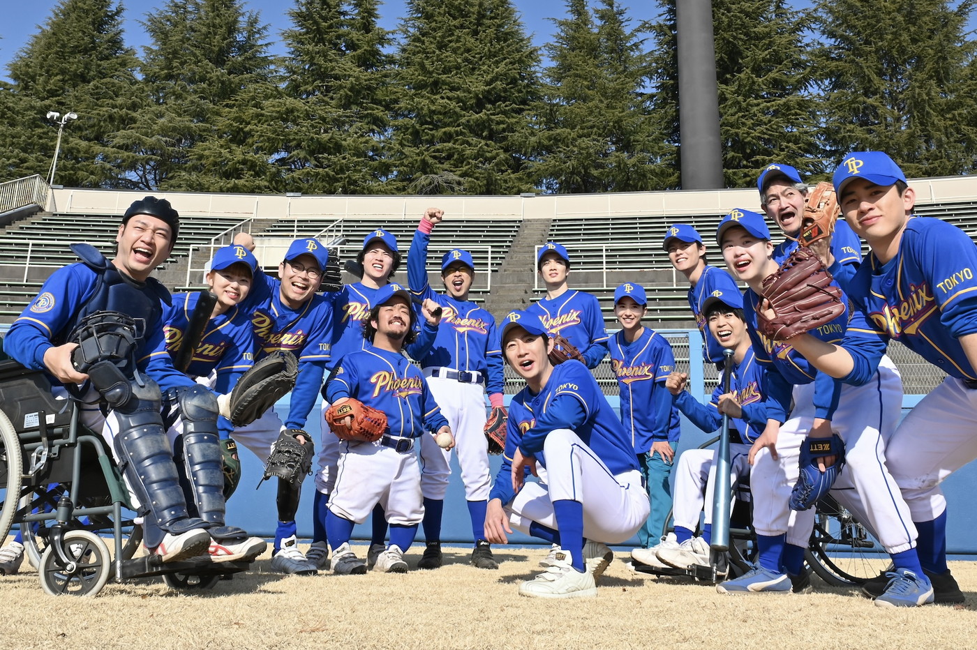 相葉雅紀主演映画『4アウト ─もう一度、プレイボール─』場面写真公開＆黒島結菜、松本利夫らキャスト登壇イベント開催決定