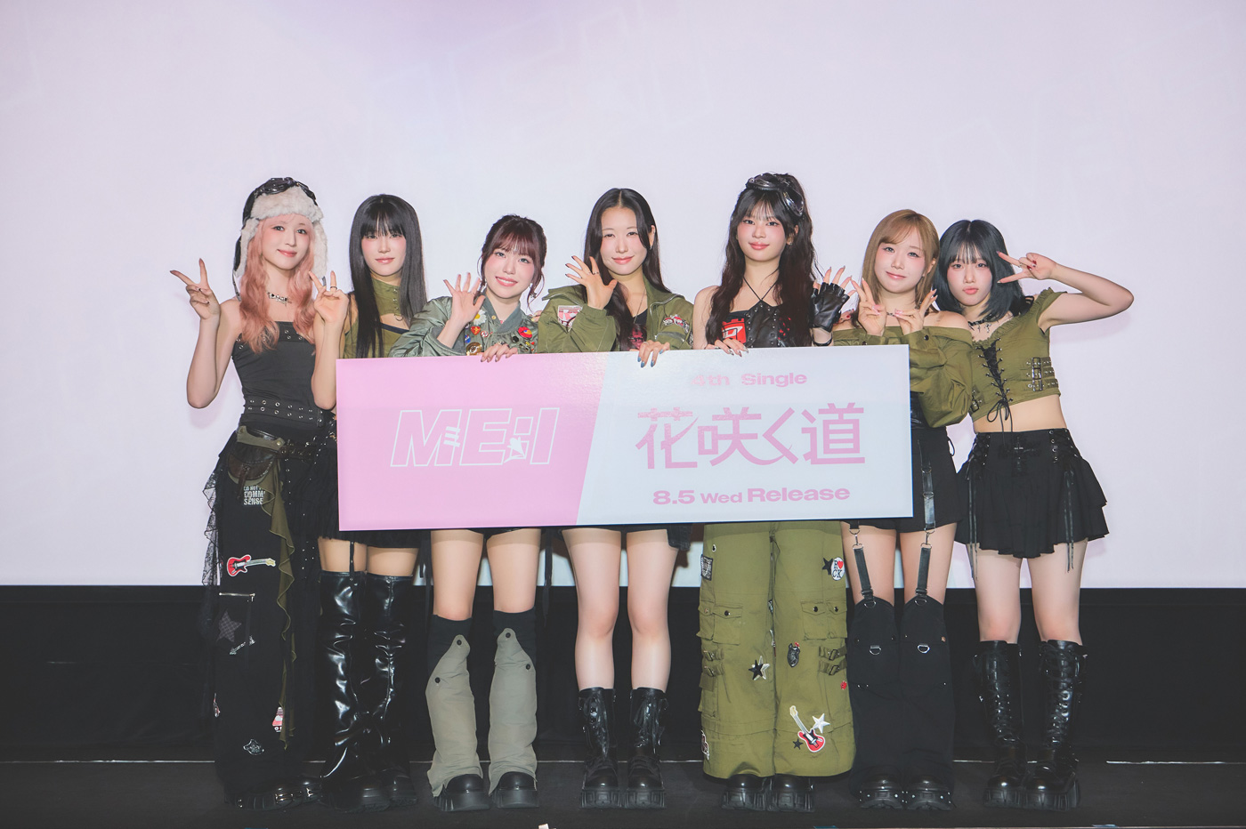 【レポート】ME:I、新曲「花咲く道」発売記念SPイベント開催！「たくさん聴いて、いっぱい愛してください！」