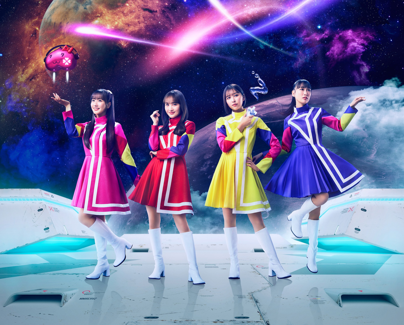 ももクロ、新曲「無 我 夢 中」ガンダムアーケードカードゲームのテーマソングに決定！配信リリース決定＆ジャケット写真公開