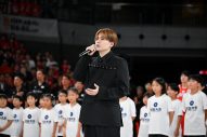 BE:FIRST・MANATO、男子バスケ日本代表国際試合で国歌独唱！バスケファンとして憧れの舞台で堂々歌唱 - 画像一覧（1/7）