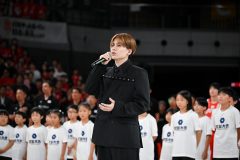BE:FIRST・MANATO、男子バスケ日本代表国際試合で国歌独唱！バスケファンとして憧れの舞台で堂々歌唱