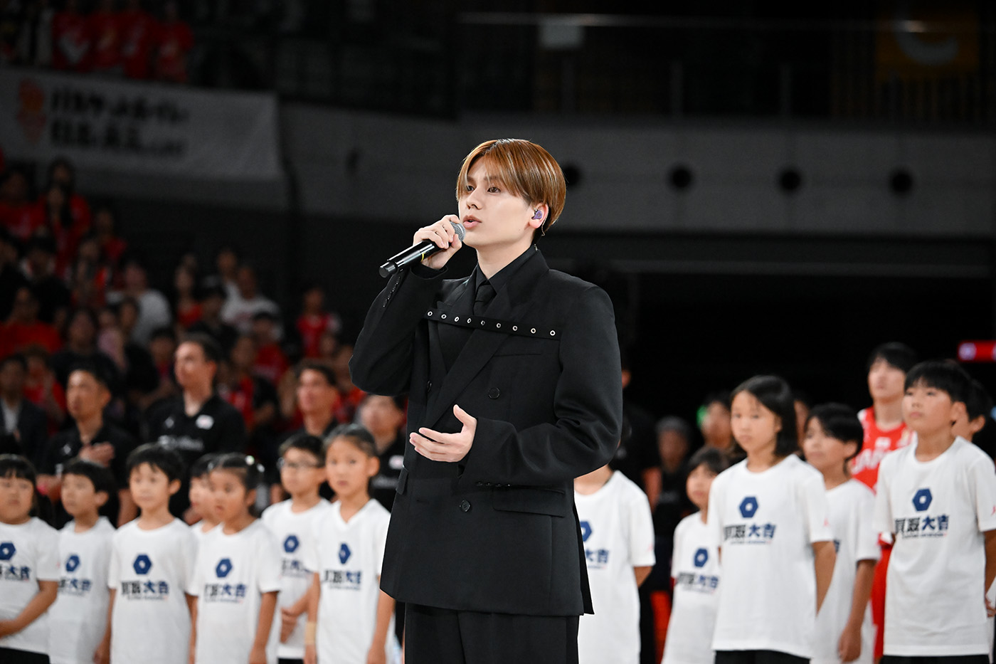 BE:FIRST・MANATO、男子バスケ日本代表国際試合で国歌独唱！バスケファンとして憧れの舞台で堂々歌唱