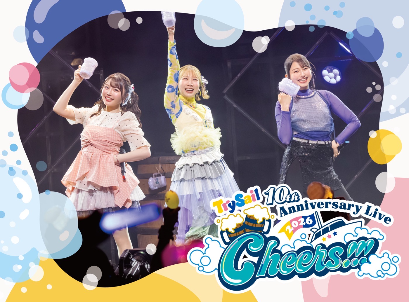 TrySailのデビュー10周年を締めくくるライブ映像Blu-rayが発売決定