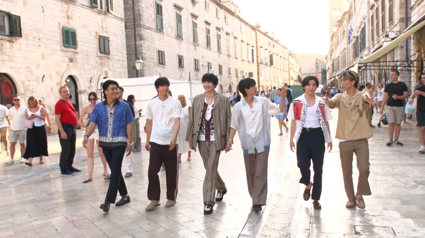 SixTONES、6人全員で『世界くらべてみたらSP』でクロアチアロケに参加