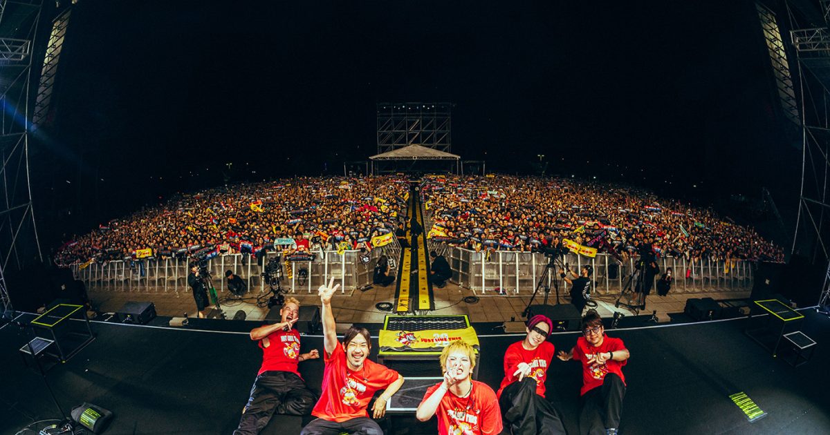 SPYAIR、自身初となる単独野外ライブの海外公演を開催！歴代アニソンを