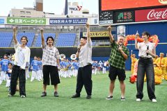 SixTONESメンバーが初戦の横浜スタジアム会場でエール！『第46回 高校生クイズ』ポスタービジュアル＆放送日解禁