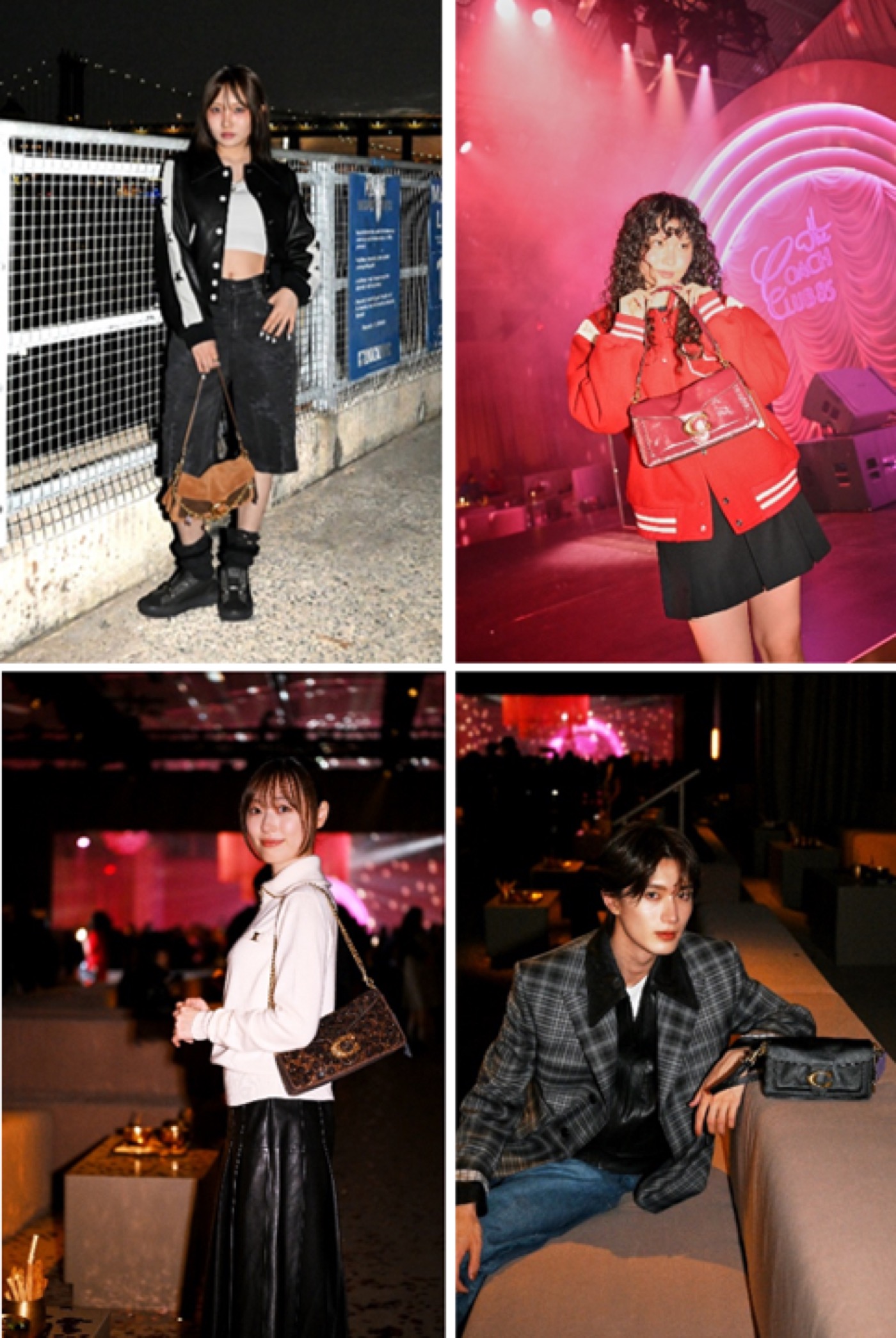 【レポート】幾田りら、HANA・KOHARU、福原遥、山中柔太朗がNYで開催されたコーチのショーに来場