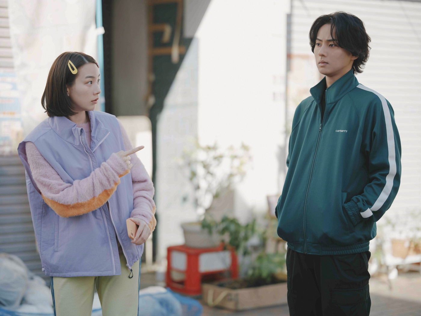 ドラマ『幸せカナコの殺し屋生活２』カナコ（のん）×桜井（キスマイ藤ヶ谷太輔）の新場面写真解禁
