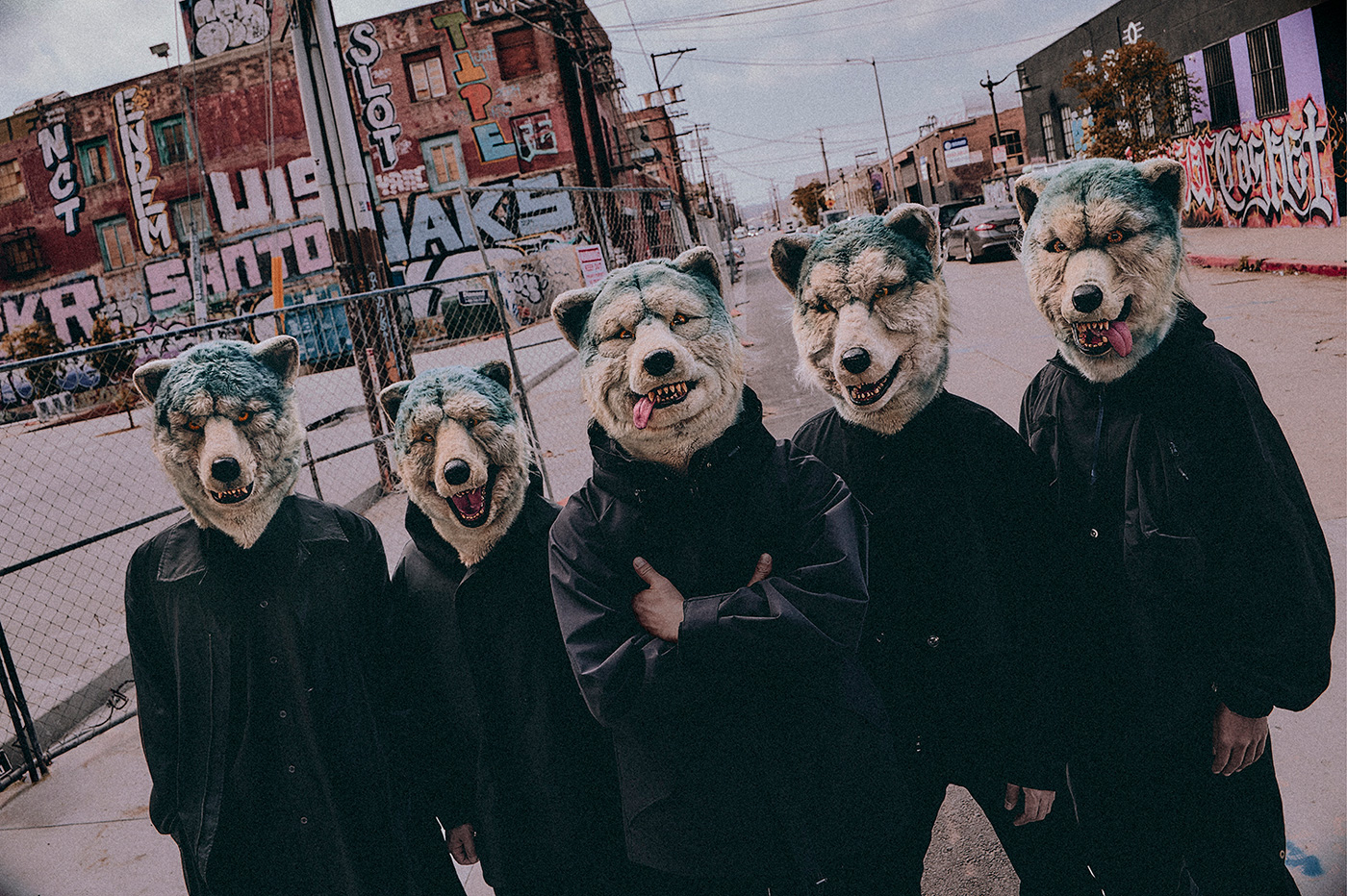 MAN WITH A MISSION、映画『藁にもすがる獣たち』主題歌の新曲「The Animals」先行配信決定！今夜ラジオ最速オンエアも決定