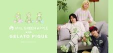 Mrs. GREEN APPLE×ジェラートピケが初コラボ！青リンゴモチーフのベアが主役のルームウェアや雑貨が発売決定 - 画像一覧（1/26）