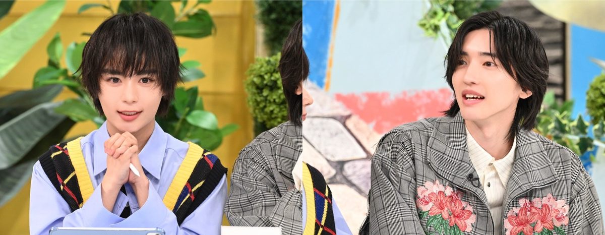 なにわ男子・大西流星＆道枝駿佑が衝撃発言！「なにわ男子にはインテリ
