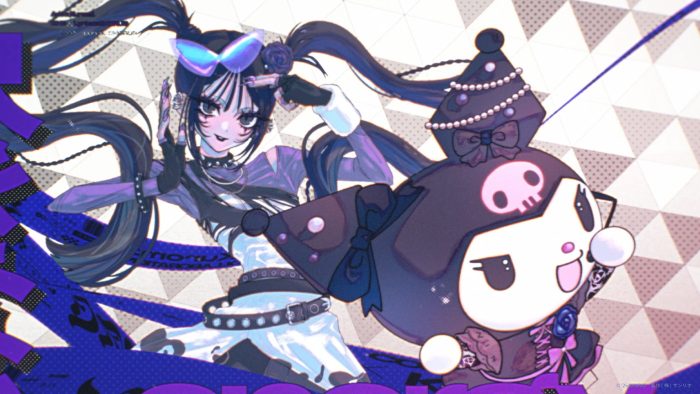 Ado×KUROMIコラボ曲「DND feat. KUROMI」イラストとグラフィックデザインで魅せるMV公開