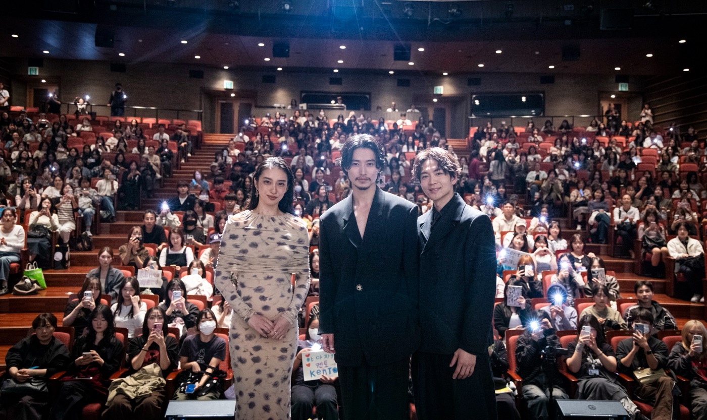 【レポート】山﨑賢人、松下洸平、武井咲が釜山国際映画祭に初の現地登壇！「全身全霊で“殺意”を自分の中で作り上げた」（松下）