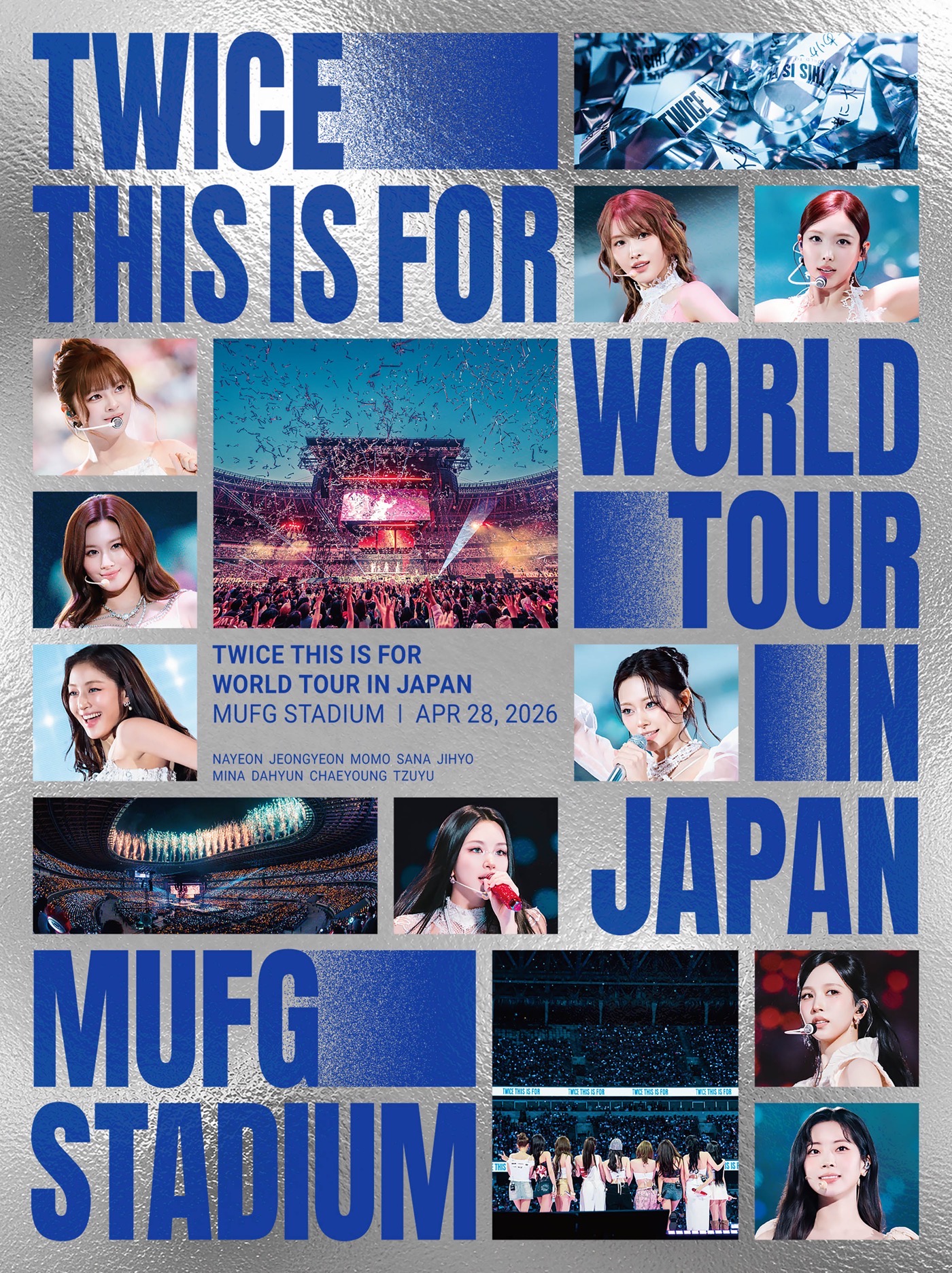 TWICE、自身最大規模のライブとなった『TWICE  WORLD TOUR IN JAPAN』DVD/Blu-ray発売決定！