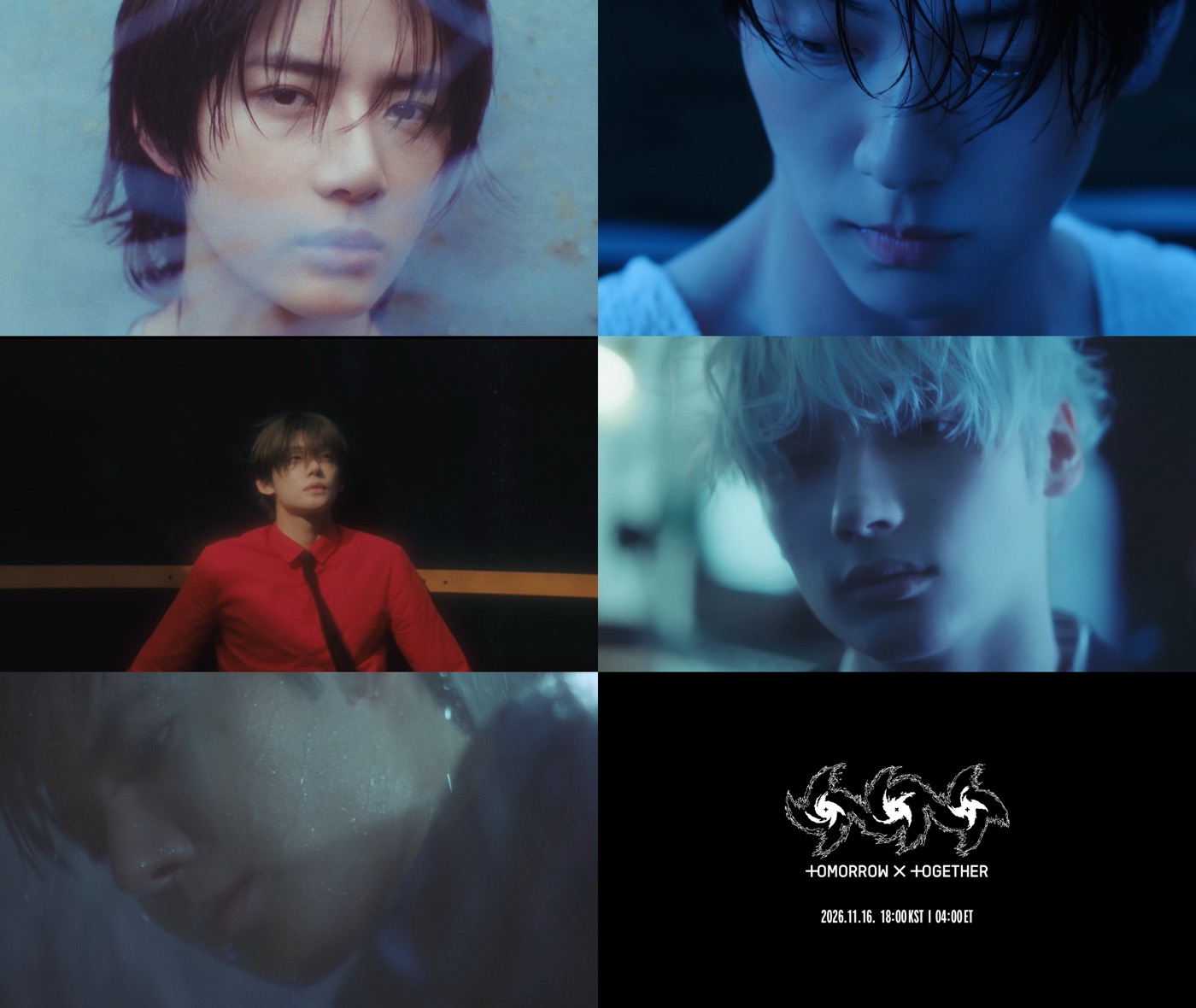 TOMORROW X TOGETHER、“Z世代の青春痛”を描く『PERFECT STORM』トレーラー映像公開